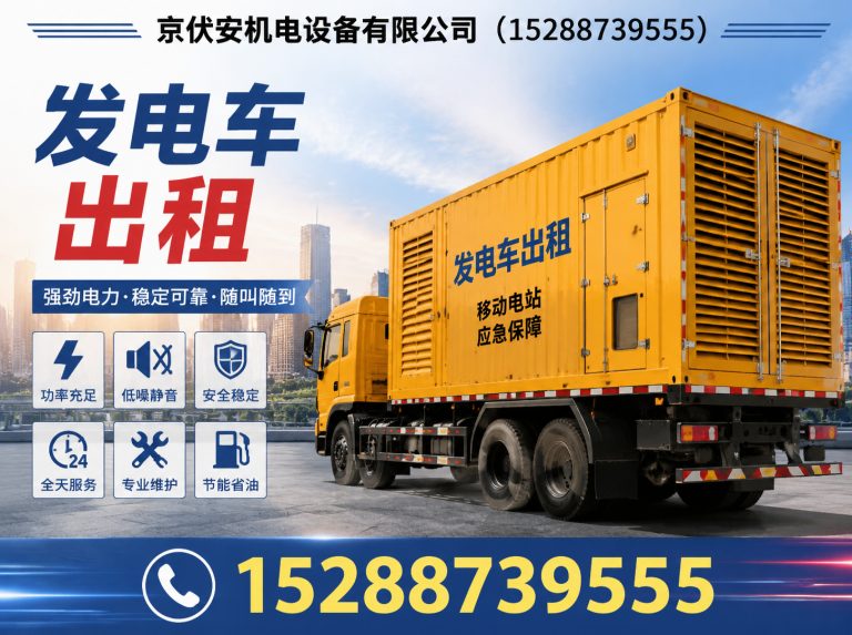 洛阳发电机租赁展示图