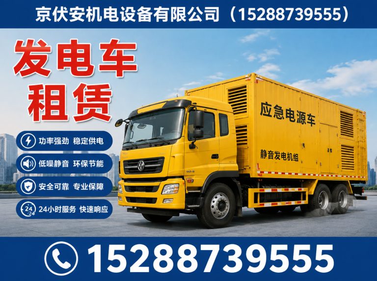 洛阳静音发电车租赁展示图